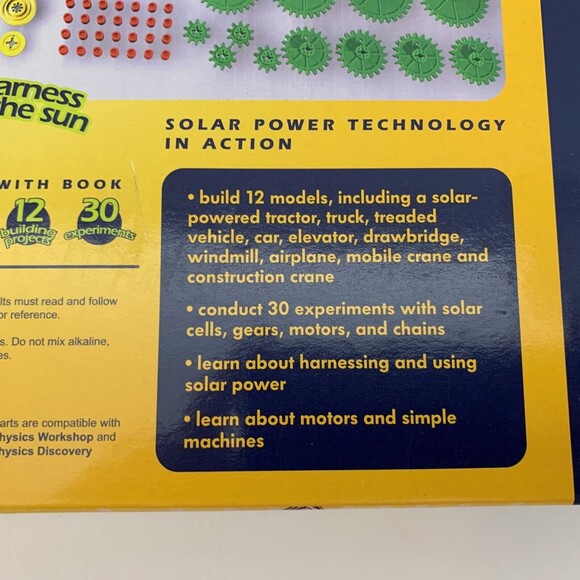 Thames & Kosmos Physics Solar Power Technology Workshop 623715 Experiments - Picture 3 of 12
